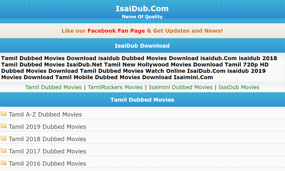 Hollywood Movie Tamil Dubbed Download